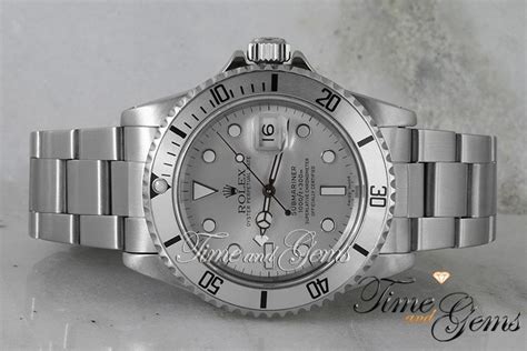 silver submariner rolex|rolex submariner silver face.